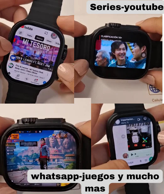 Reloj de nueva generación +2 correas de regalo +Envio gratis