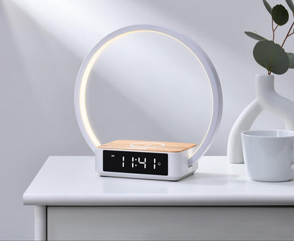 Lámpara táctil 3 en 1 para mesa de noche